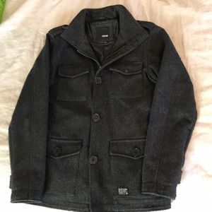 Kr3w Krew Manchester wool herringbone jacket.